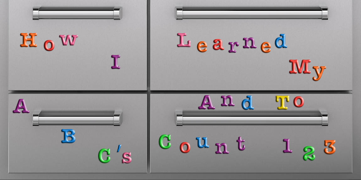 How I Learned My ABC's And To Count 123